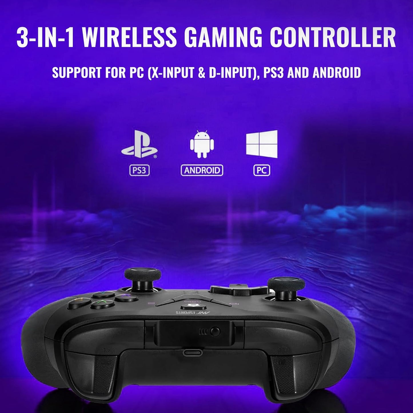 Ant Esports GP365 Pro Wireless Controller with Hall Effect Magnetic Triggers
